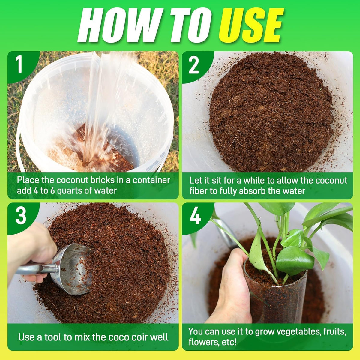 Anothera Coco Coir Brick enhances water retention with efficient drainage