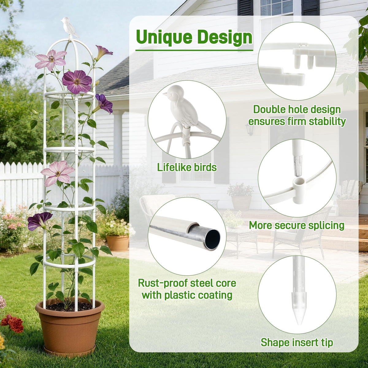 Anothera easy tool-free assembly for outdoor use saves time
