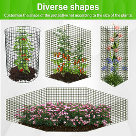 Anothera weather resistant coating protects cages against rust in harsh seasons.