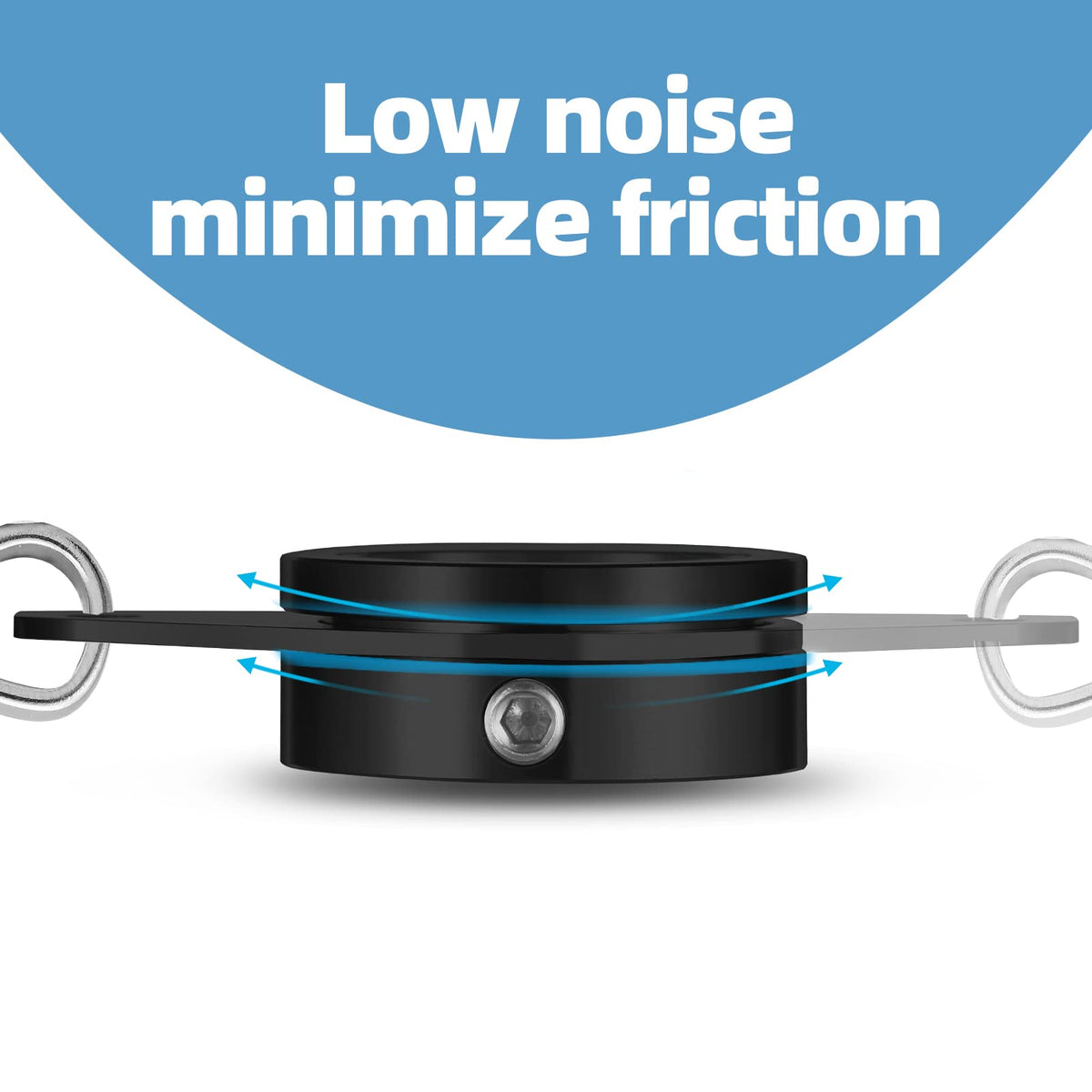 Anovo aluminum alloy flagpole mount for durable outdoor use.