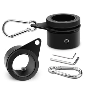 Anovo flag pole rings with 360-degree rotation prevent wrap and allow flag movement.