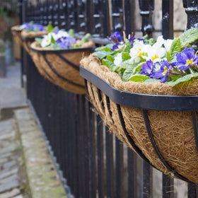 ANPHSIN liner used in garden railing for decorative greenery.