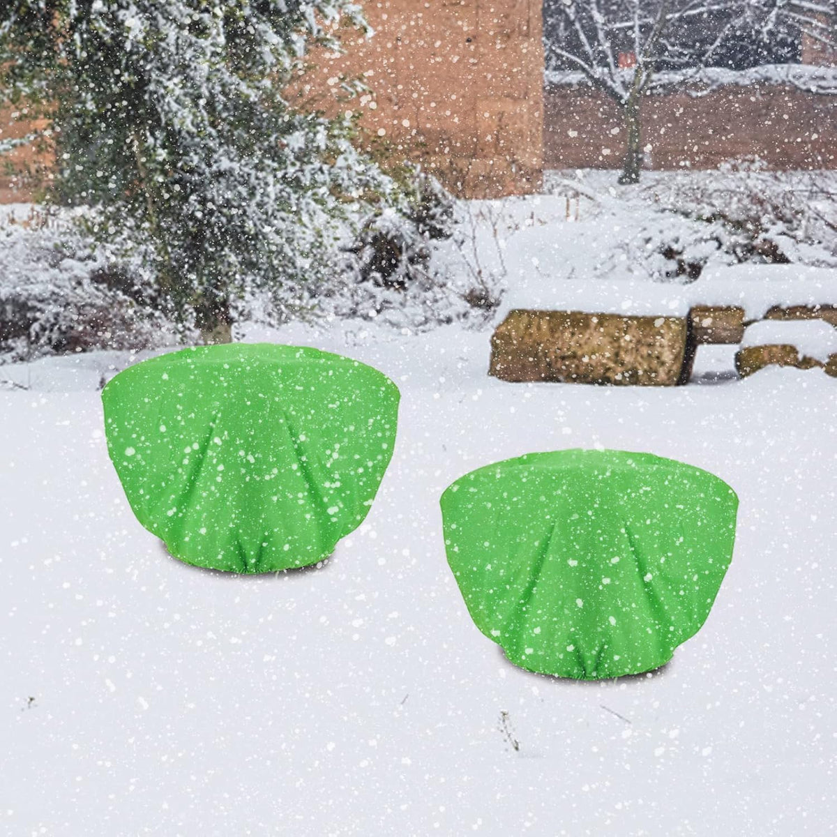 ANPHSIN cover dimensions 39-3x19-6 fit for small plants.