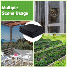 ANPHSIN dense mesh barrier easy to customize for balconies patios and gardens