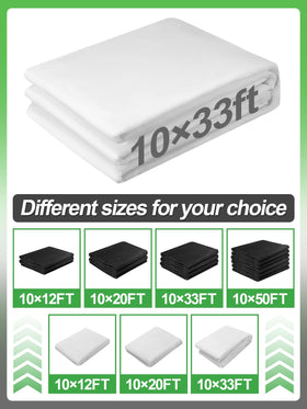 ANPHSIN dense mesh garden screen guards beds while promoting airflow