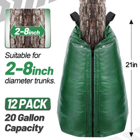 ANPHSIN easy-install tree watering bags help quick trunk placement.