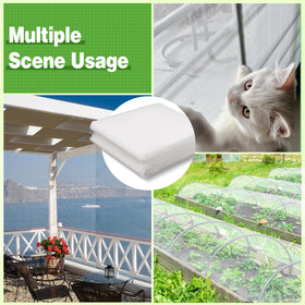 ANPHSIN dense-mesh barrier keeps birds away without blocking your view.