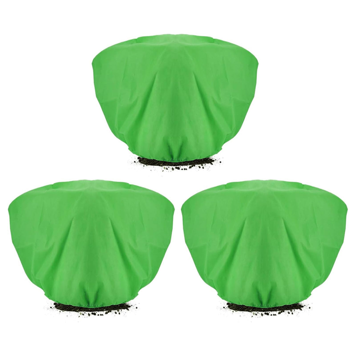 ANPHSIN winter plant cover 3-pack protects low plants from frost.