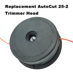 Anpongta 25-2 trimmer head on Stihl FS70R enables smooth line feeding during edging.