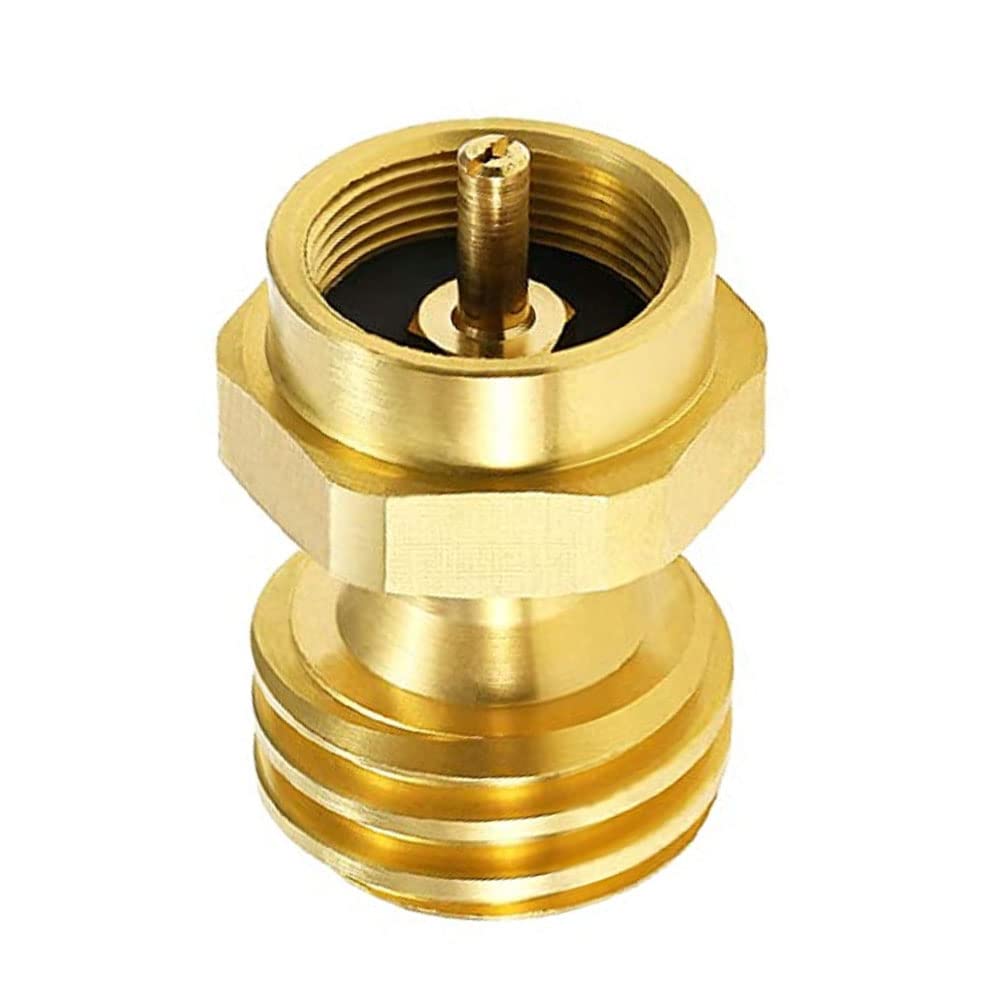 ANPTGHT steak saver adapter attached to grill for reliable hookup