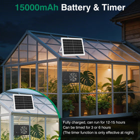ANTEQI 15000mAh battery keeps cooling after sunset.