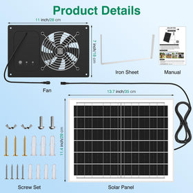 ANTEQI easy-install kit and long cord allow flexible placement.