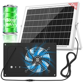 ANTEQI solar panel 25W powers quick cooling in sunlit spaces.