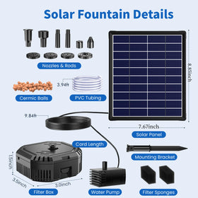 antfraer 180-degree adjustable bracket supports easy wall or ground mounting