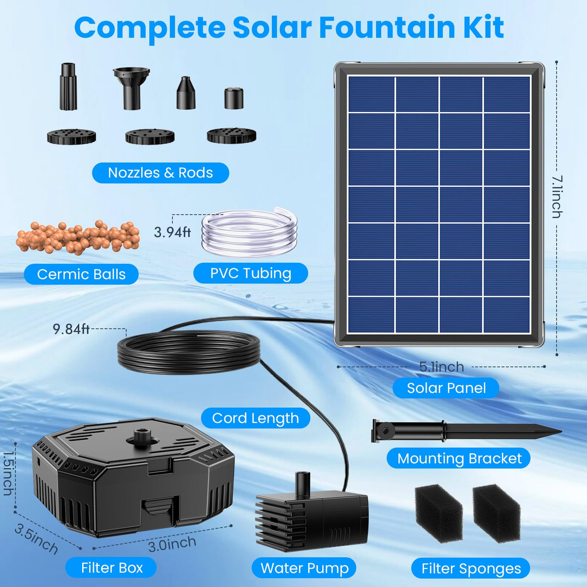 Antfraer small pond setup enables subtle oxygenation