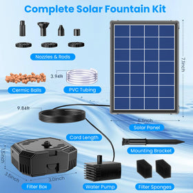 Antfraer small pond setup enables subtle oxygenation