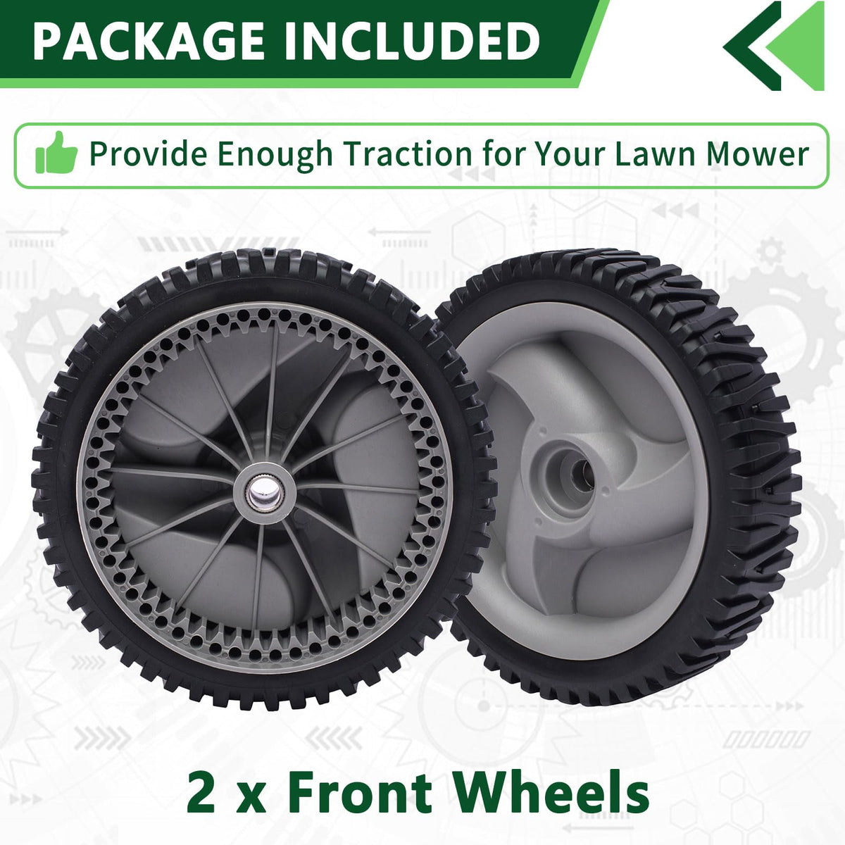 AntiyL durable front drive wheel for 583719501, reliable performance