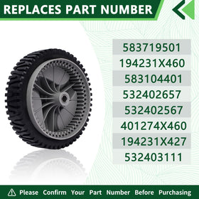 AntiyL front drive wheel kit 2-pack for 401274X460, easy installation