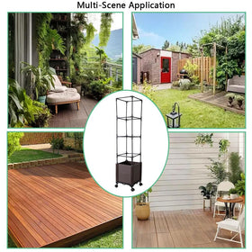 Antmoilios expandable garden bed allows row-by-row expansion for larger spaces.