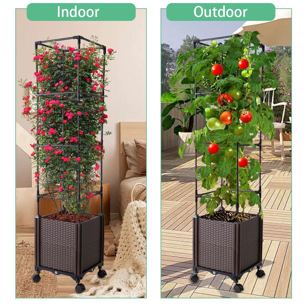 Antmoilios fade-resistant PP and steel construction withstands all weather.