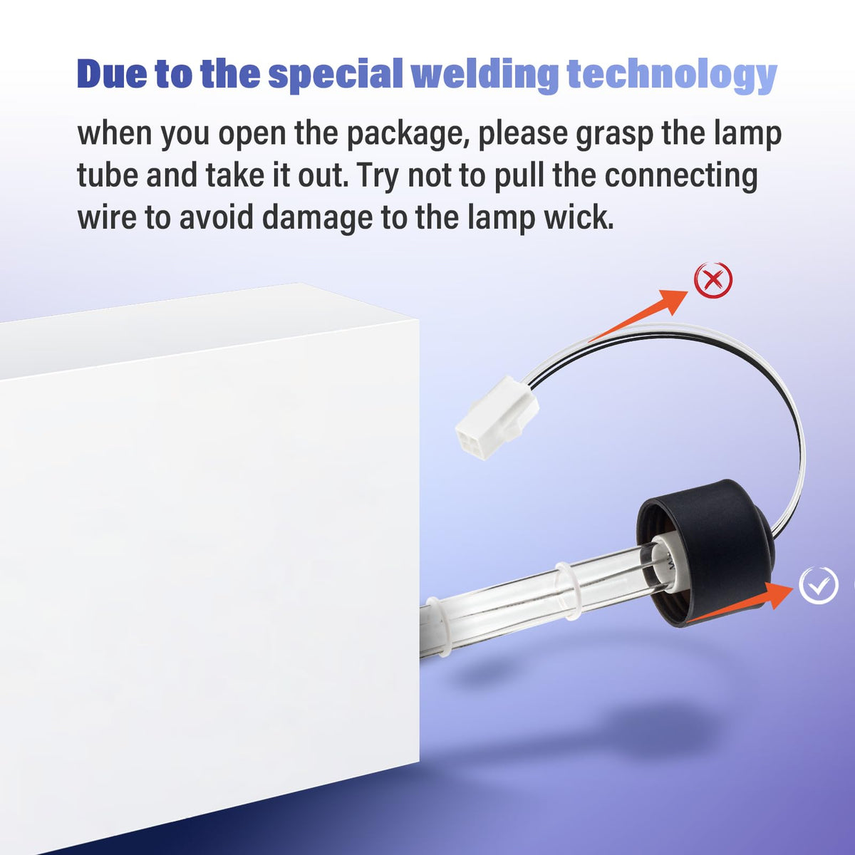 ANTOBLE J-series compatibility 6472-841 spa UV bulb for J-200/J-300/J-400 series.