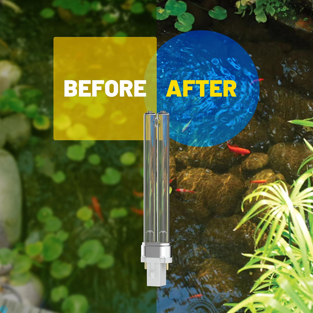 ANTOBLE UV bulb durability over 8000 hours for low-maintenance ponds
