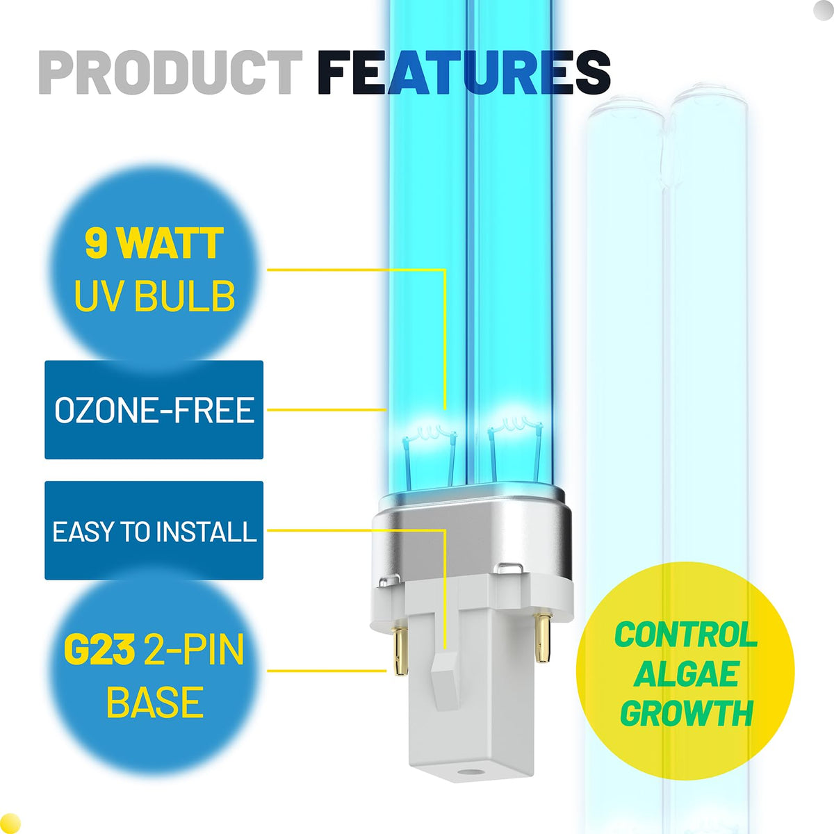 ANTOBLE UV bulb installed on JUP-01 for simple replacement