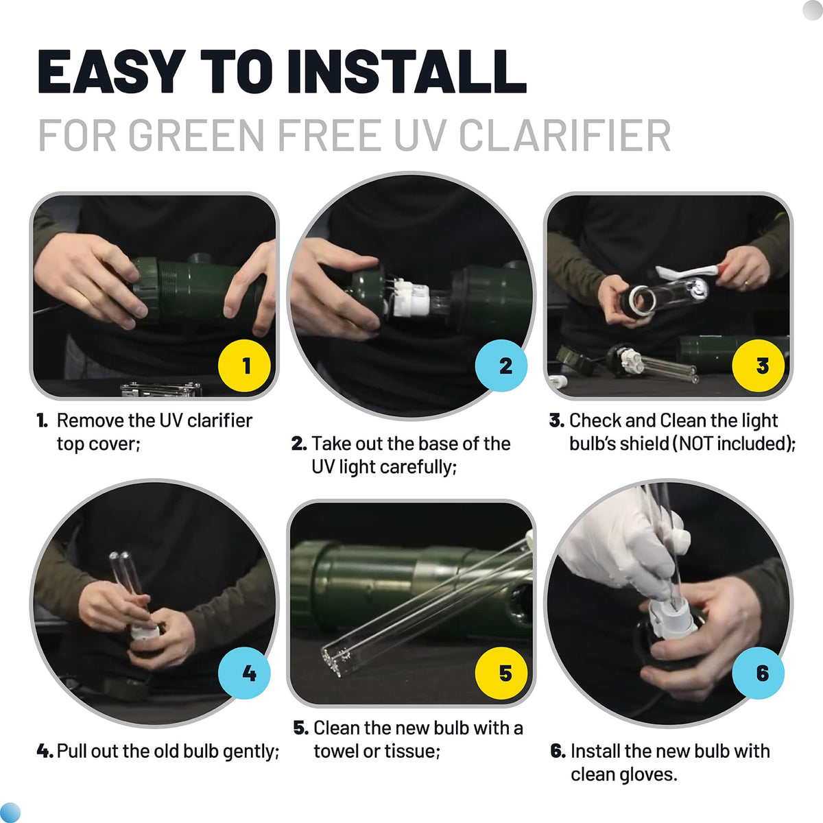 ANTOBLE replacement bulbs two-pack for maintenance ease