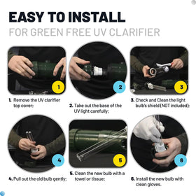 ANTOBLE replacement bulbs two-pack for maintenance ease