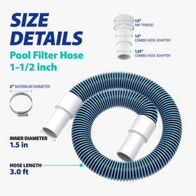 ANTOBLE adapter 1.5in to 1.25in for universal compatibility