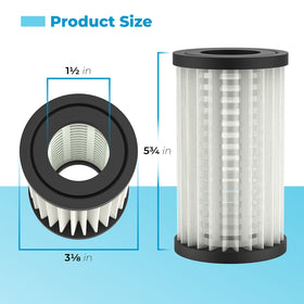 ANTOBLE Ray-Vac filter element close-up, durable material resists cracking