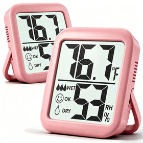Antonki 2-pack room thermometer with digital display for quick temperature checks.