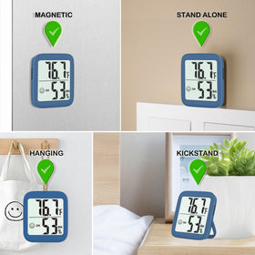 Antonki battery included hygrometer ready to use.
