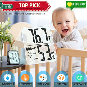 Antonki compact indoor monitor designed for reliable readings.