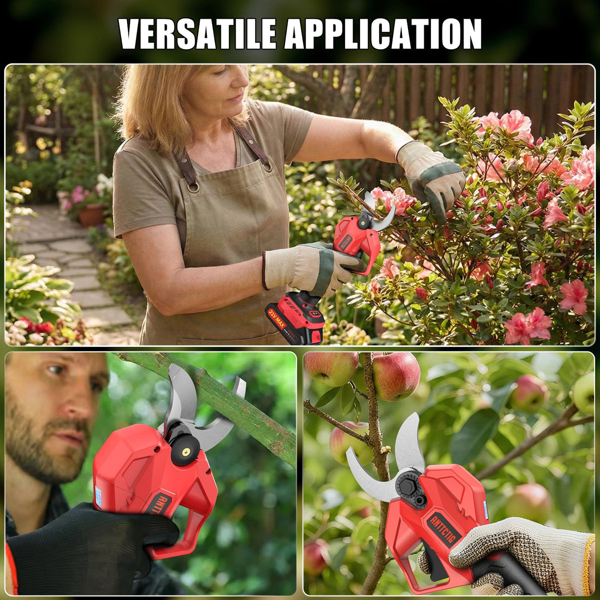 ANTTCTIG pruning shears complete kit in carrying case