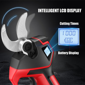 Anttctig premium red shell and grip for comfortable handling.