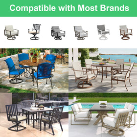 Anwenk color-match spray paint option blends with outdoor furniture