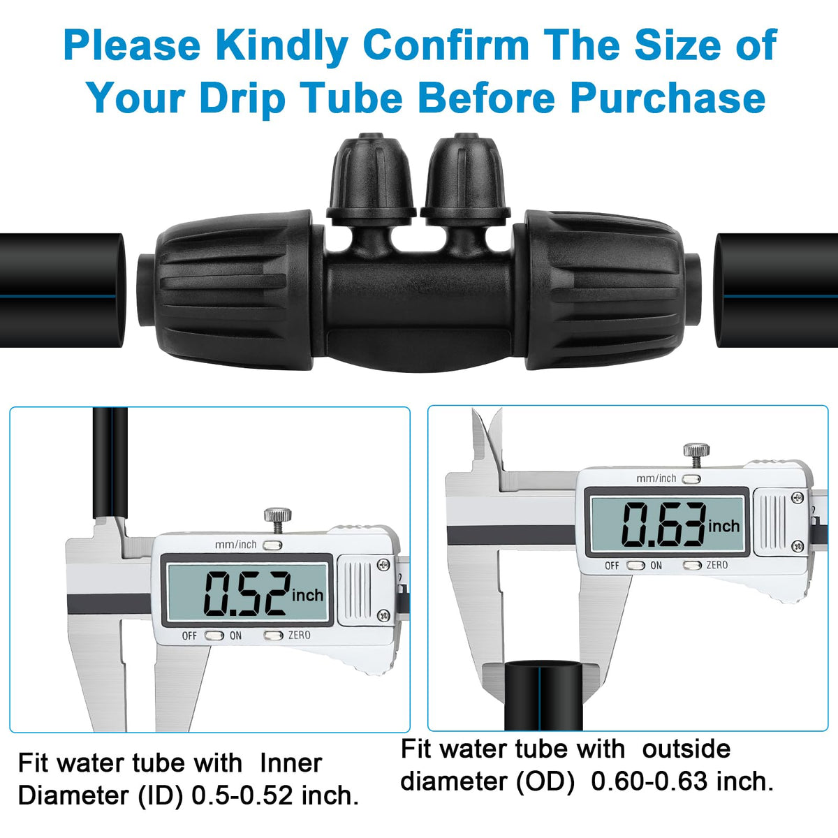 Anwenk engineering plastic fittings built for durability outdoors