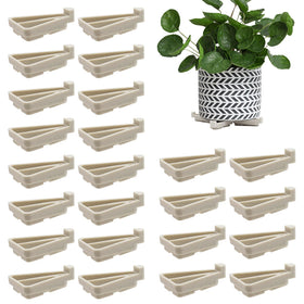 Anxingo flower pot feet with triangle design stabilize planters