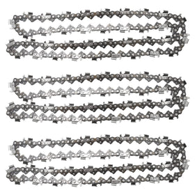 Anxingo 3-pack 20-inch chain with 325 pitch improves cutting precision for compatible saws