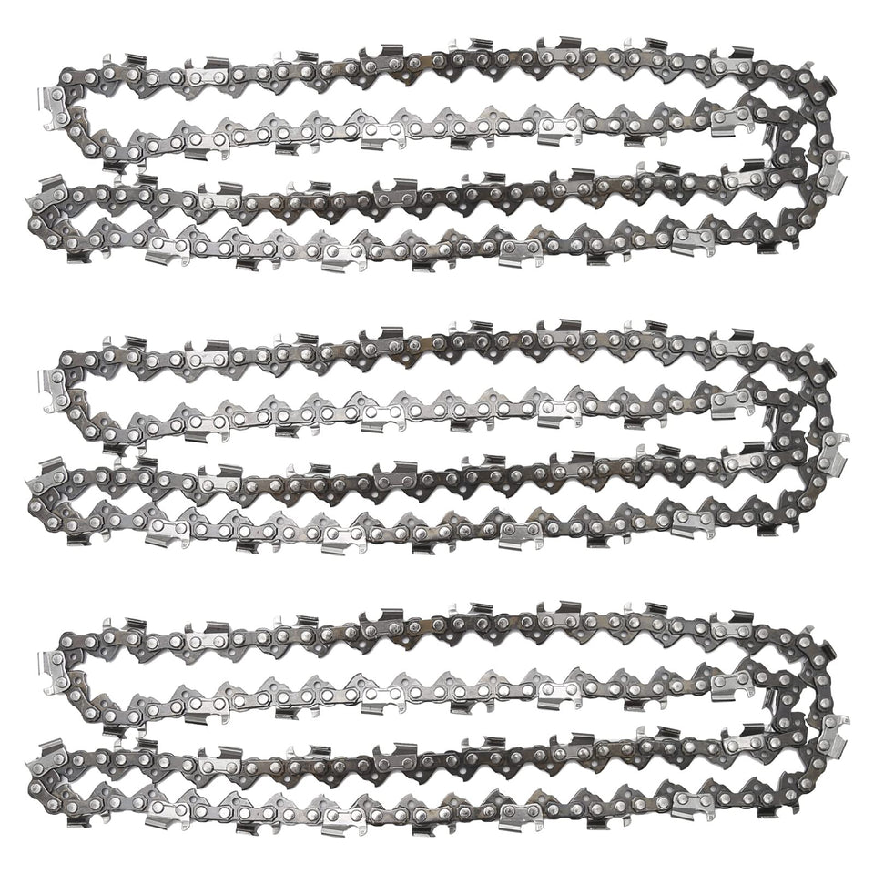 Anxingo 3-pack 20-inch chain with 325 pitch improves cutting precision for compatible saws