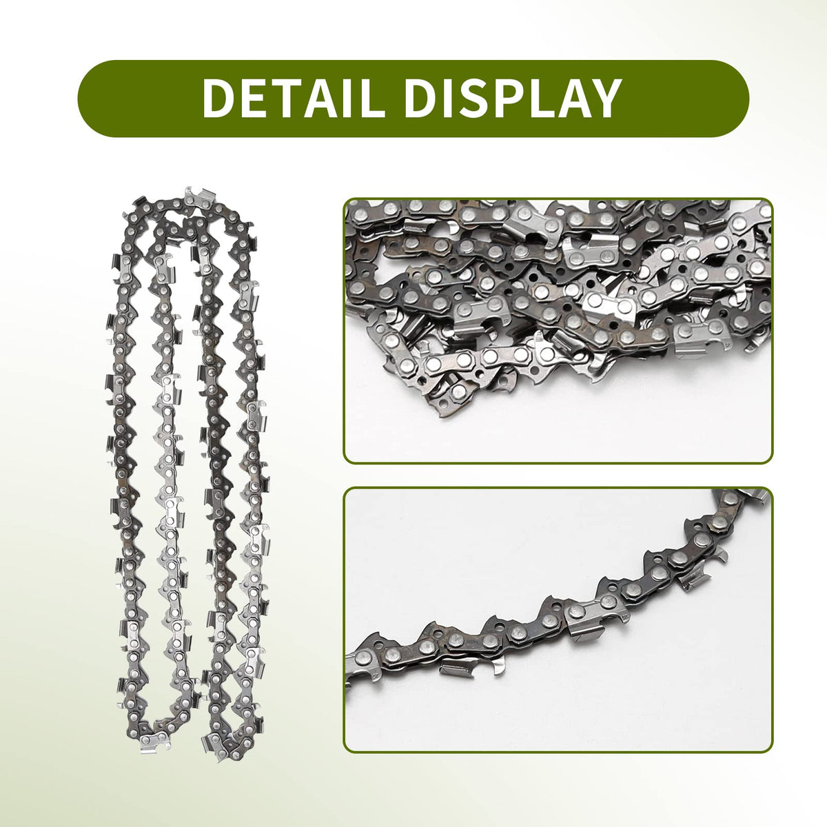 Anxingo chain gauge 0.058 supports durable bites and steady performance for tough cuts
