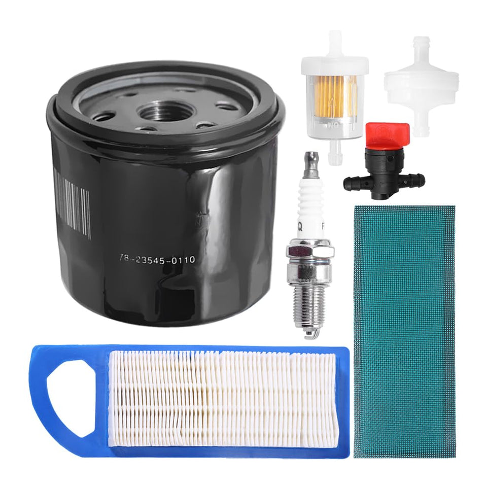 Anxingo air filter package shown, supports cleaner air and longer engine life.