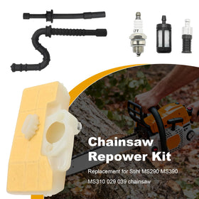 Anxingo Repower Kit compatibility check image shows fit for MS290 MS390 MS310.