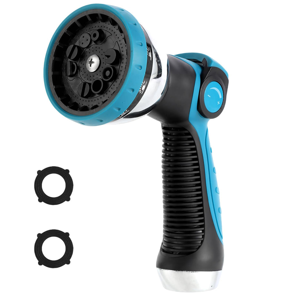 AnyEasy garden hose nozzle with thumb-control for effortless watering