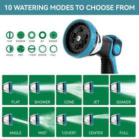 AnyEasy nozzle features a non-slip textured handle for secure grip