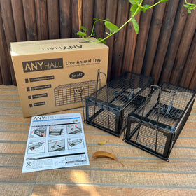 Anyhall relocation-ready procedure shows safe humane release guidelines for pest clearance.