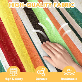ANYOO cotton hammock travel bag keeps gear organized.