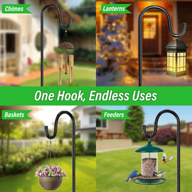 anyperfect wind chimes garden display presents decorative yard decor.