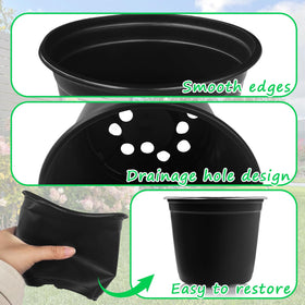 Anyumocz seedling cups stackable design; easy to store and reuse